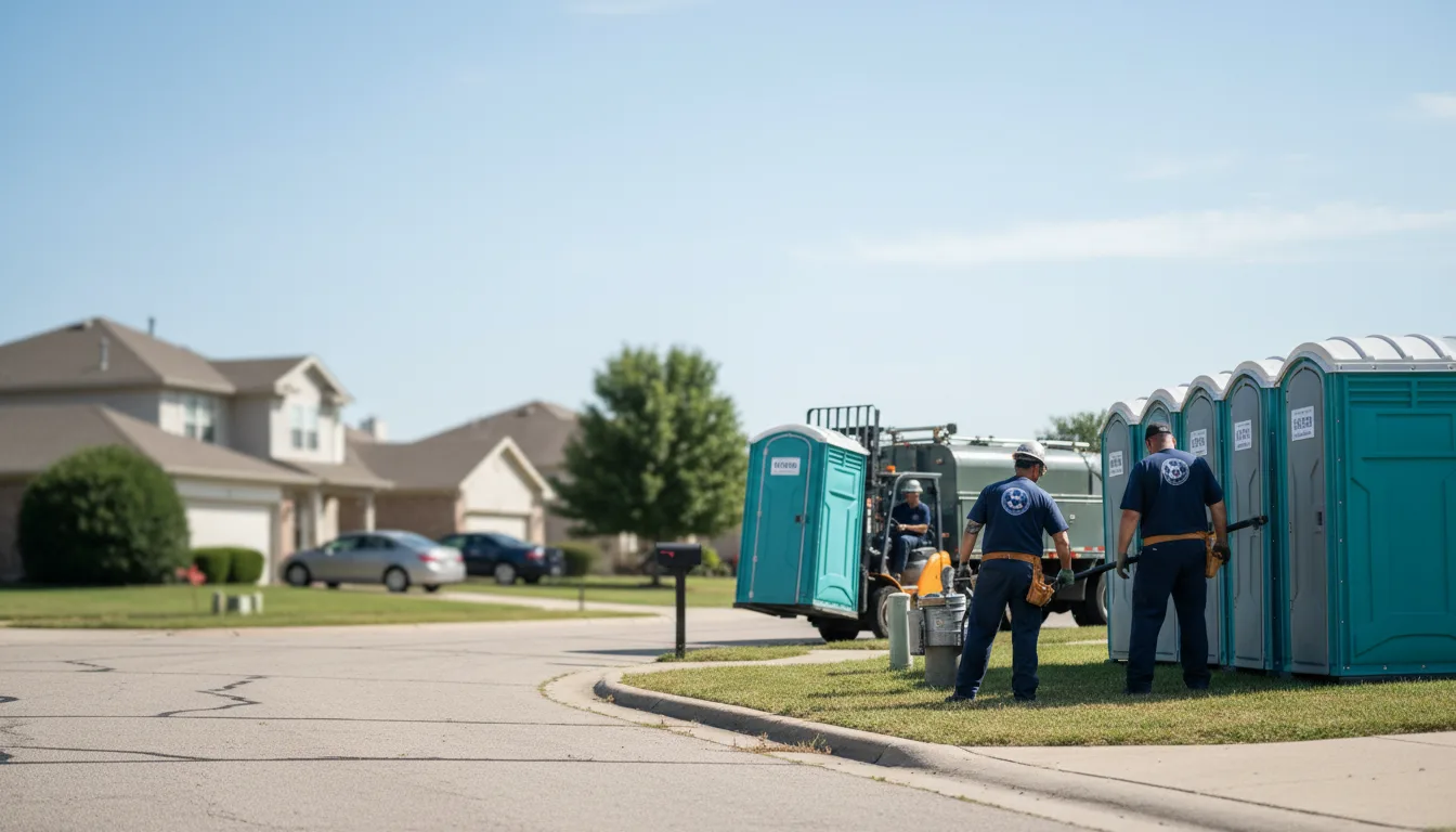 Porta Potty Rental in Random Lake, WI near me